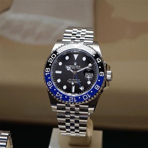 new rolex gmt batman 2019|gmt batman rolex price.